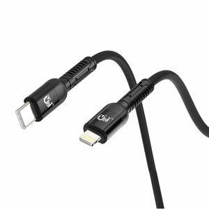 U&i Lightning Cable 5 A 1 m Talent Series Type C to Lighting 18W Fast Charging Data Cable UiDC-4698 (Compatible with All iPhone Devices, One Cable) - U&i World
